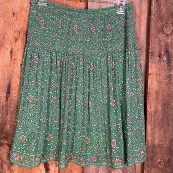 Max Studio Green Floral Skirt - NWT - Picture 5 of 15